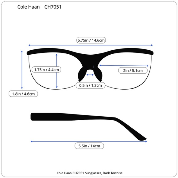 Cole Haan CH7051 Women's Sunglasses, Polarized - Picture 5 of 8